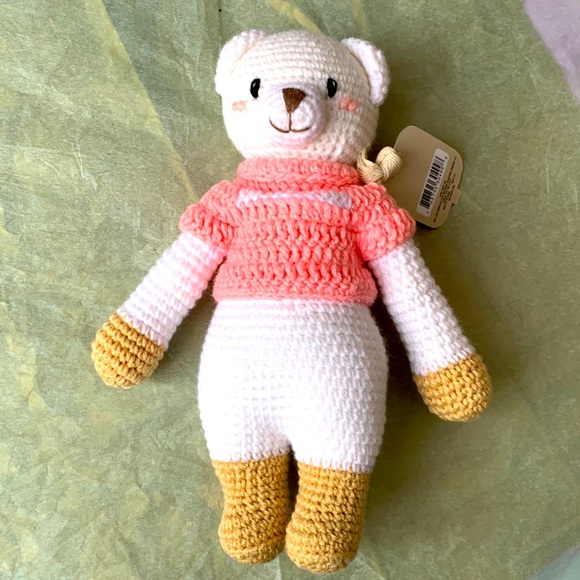 Hallmark Other - Hallmark handmade crocheted bear